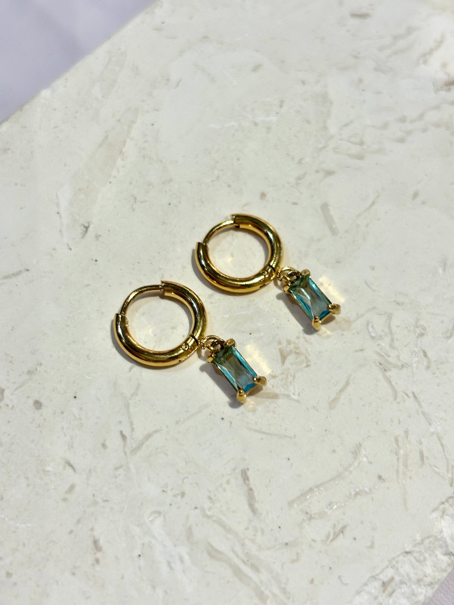 HARMONY BLUE DAINTY EARRINGS