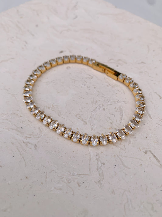 OVAL BAGUETTE BRACELET