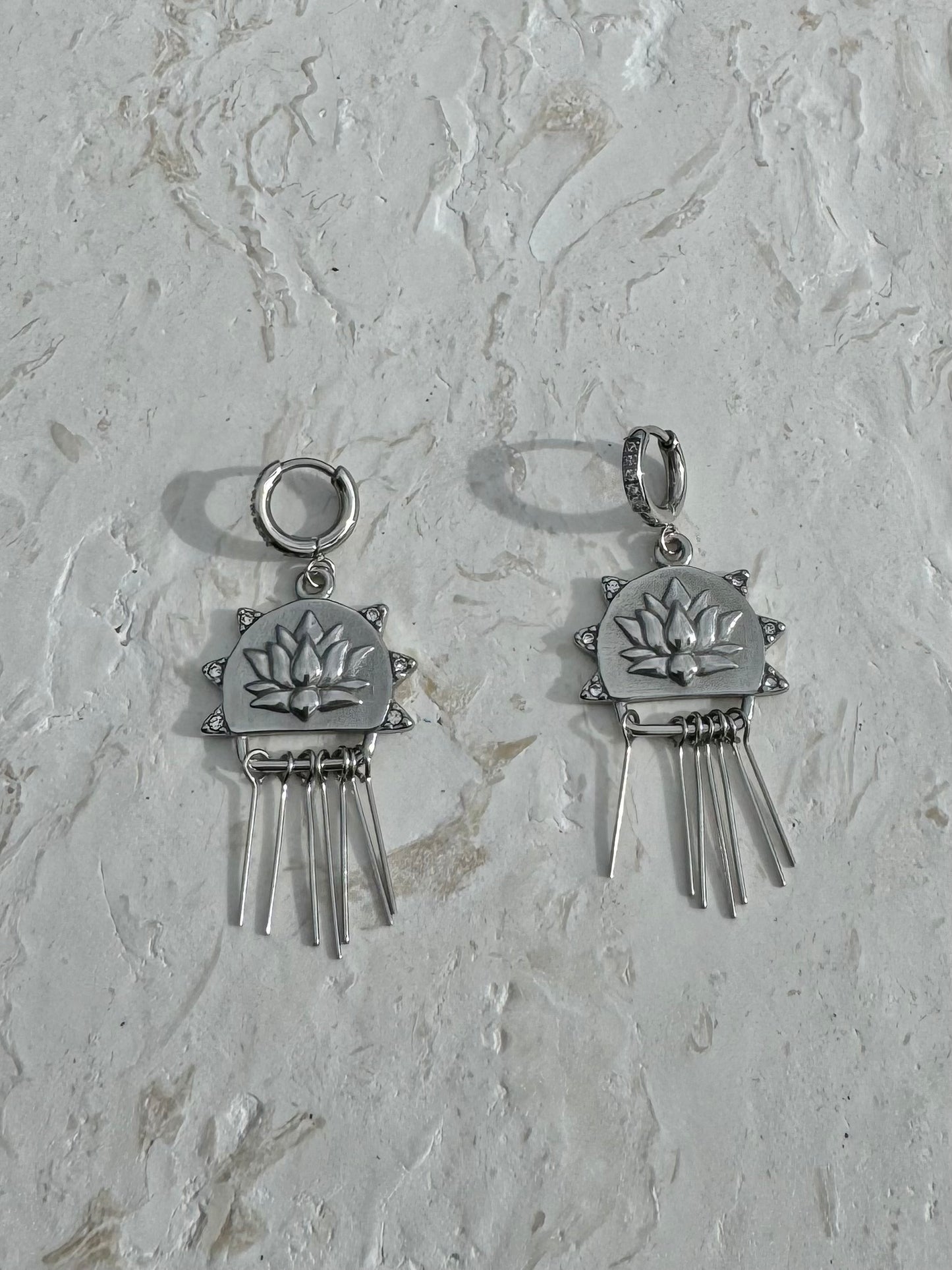 LOTUS EARRINGS